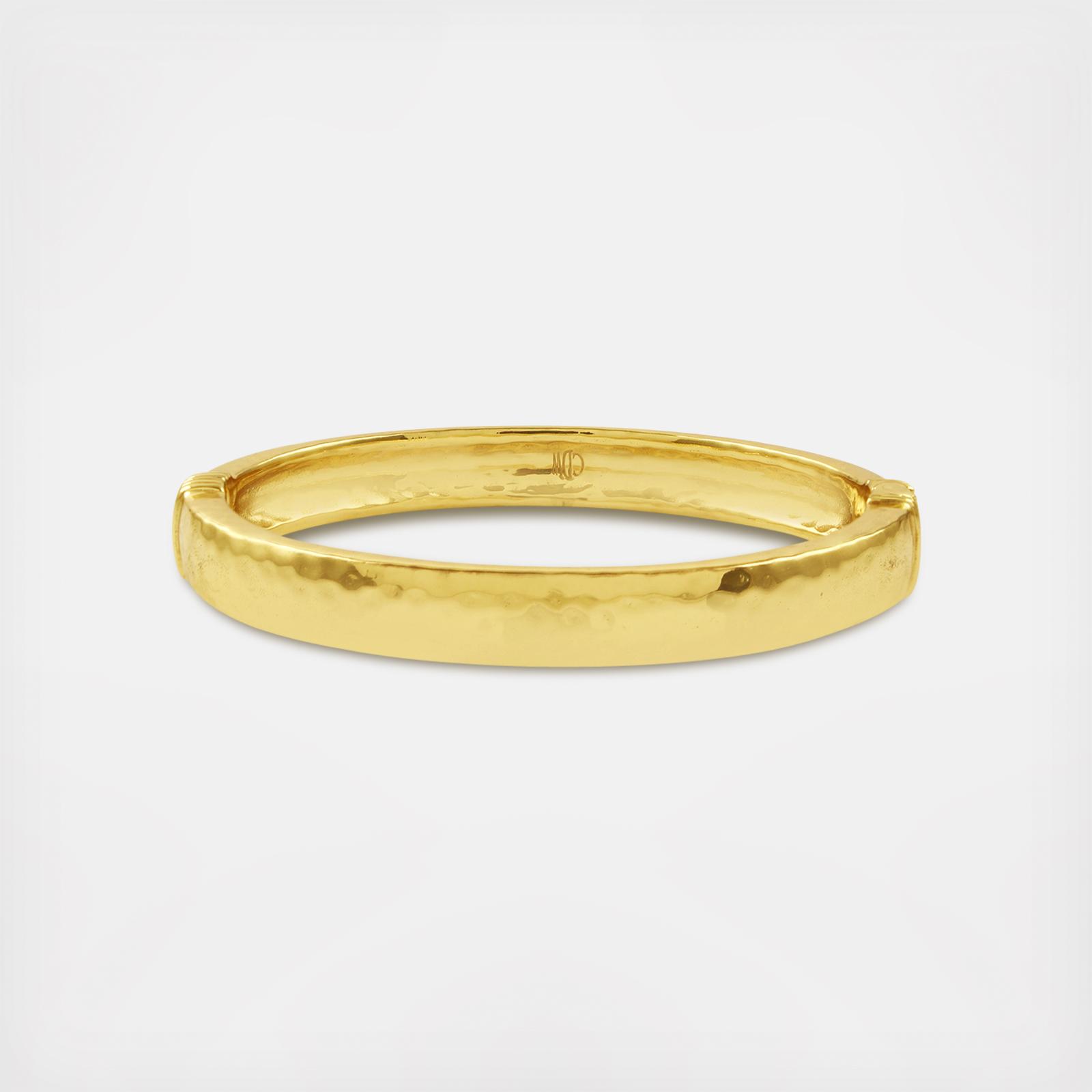 Cleopatra Oval Hinged Bangle
