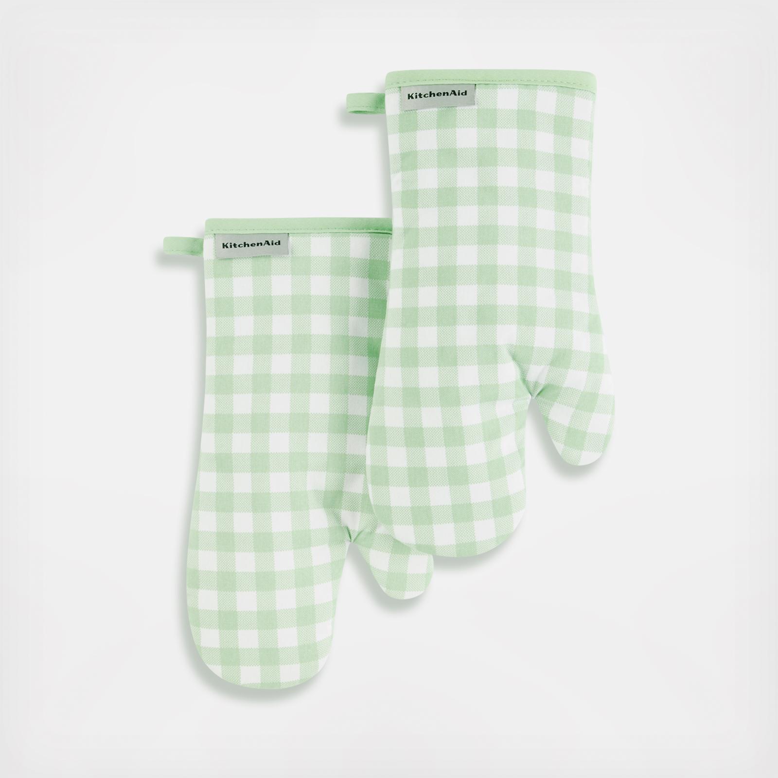 Gingham Oven Mitt, Set of 2