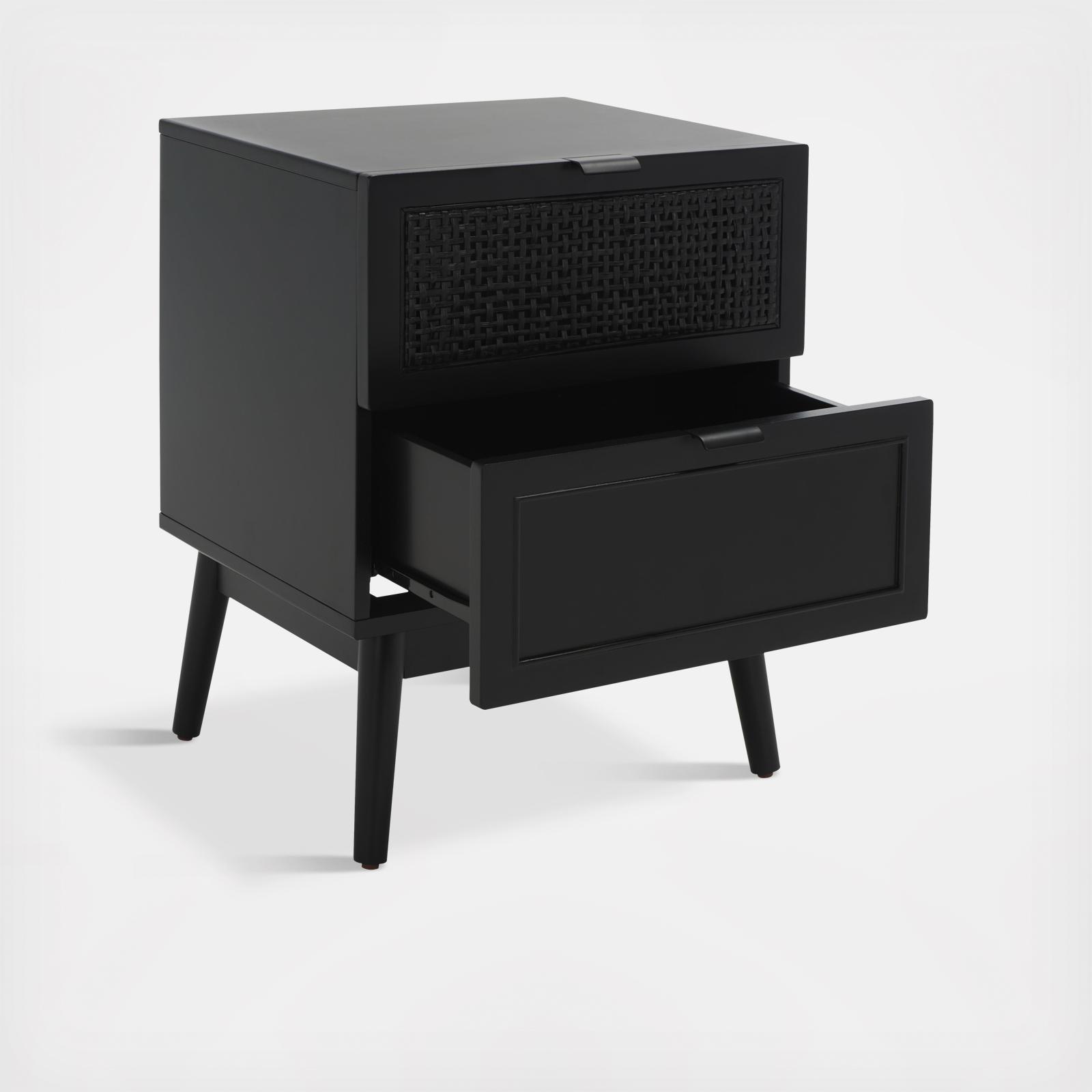 Baisley 2-Drawer Night Stand