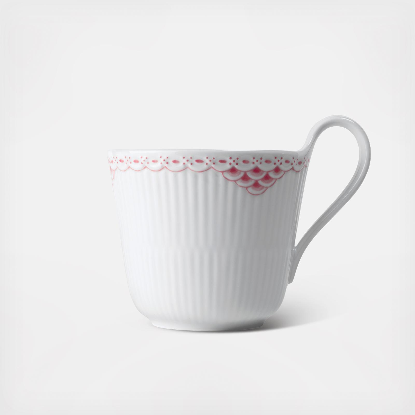 Coral Lace High Handle Cup