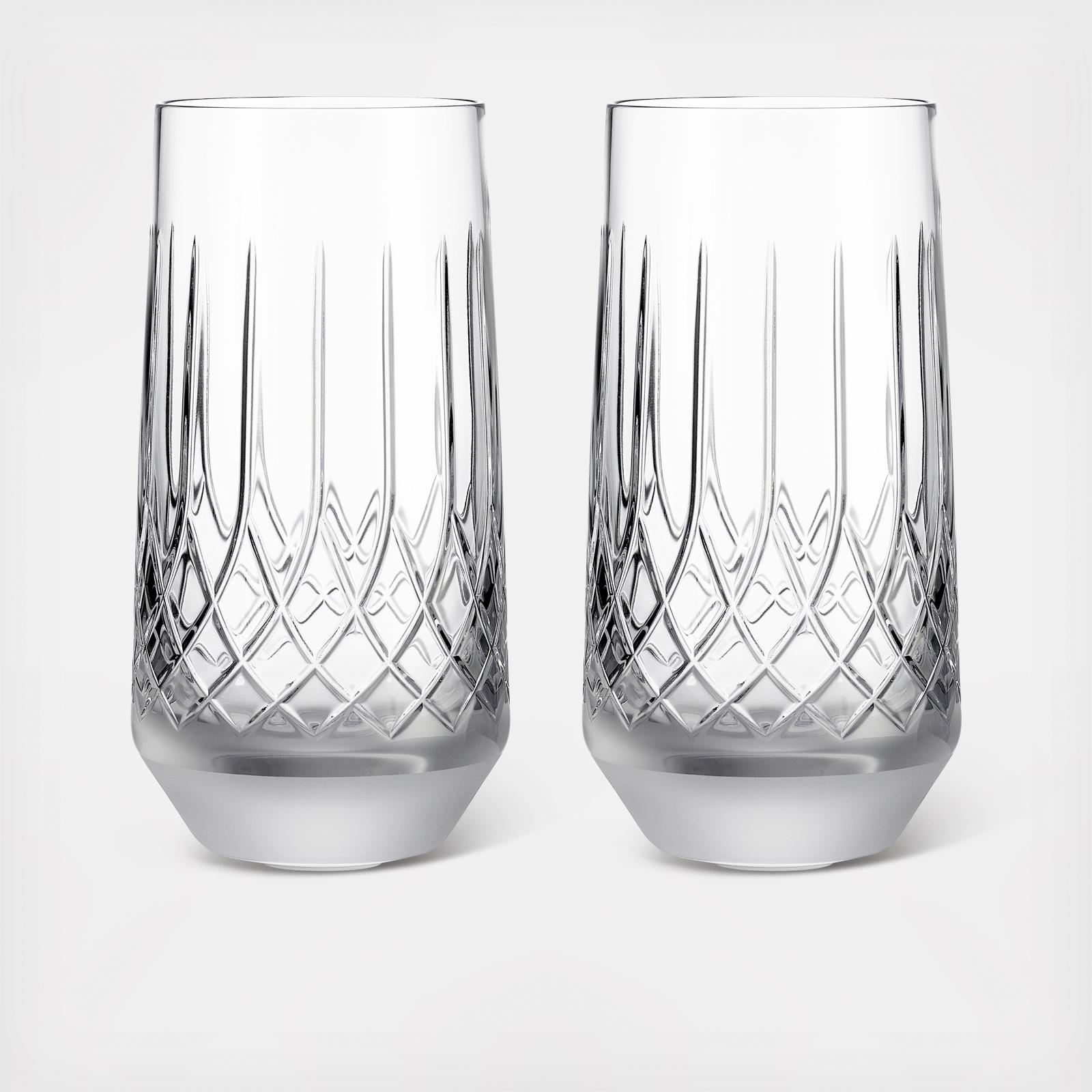 Lismore Arcus Highball Glass, Set of 2