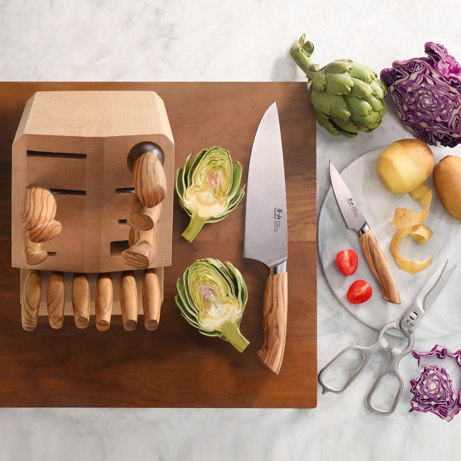 Oliv 15-Piece Knife Block Set