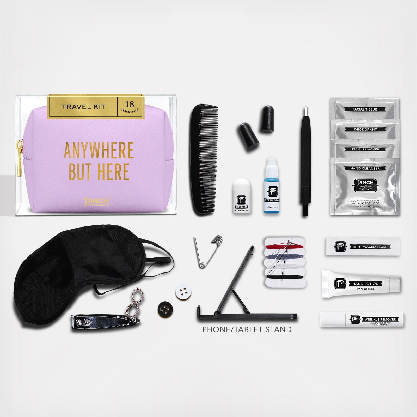 Anywhere But Here 18-Piece Travel Kit