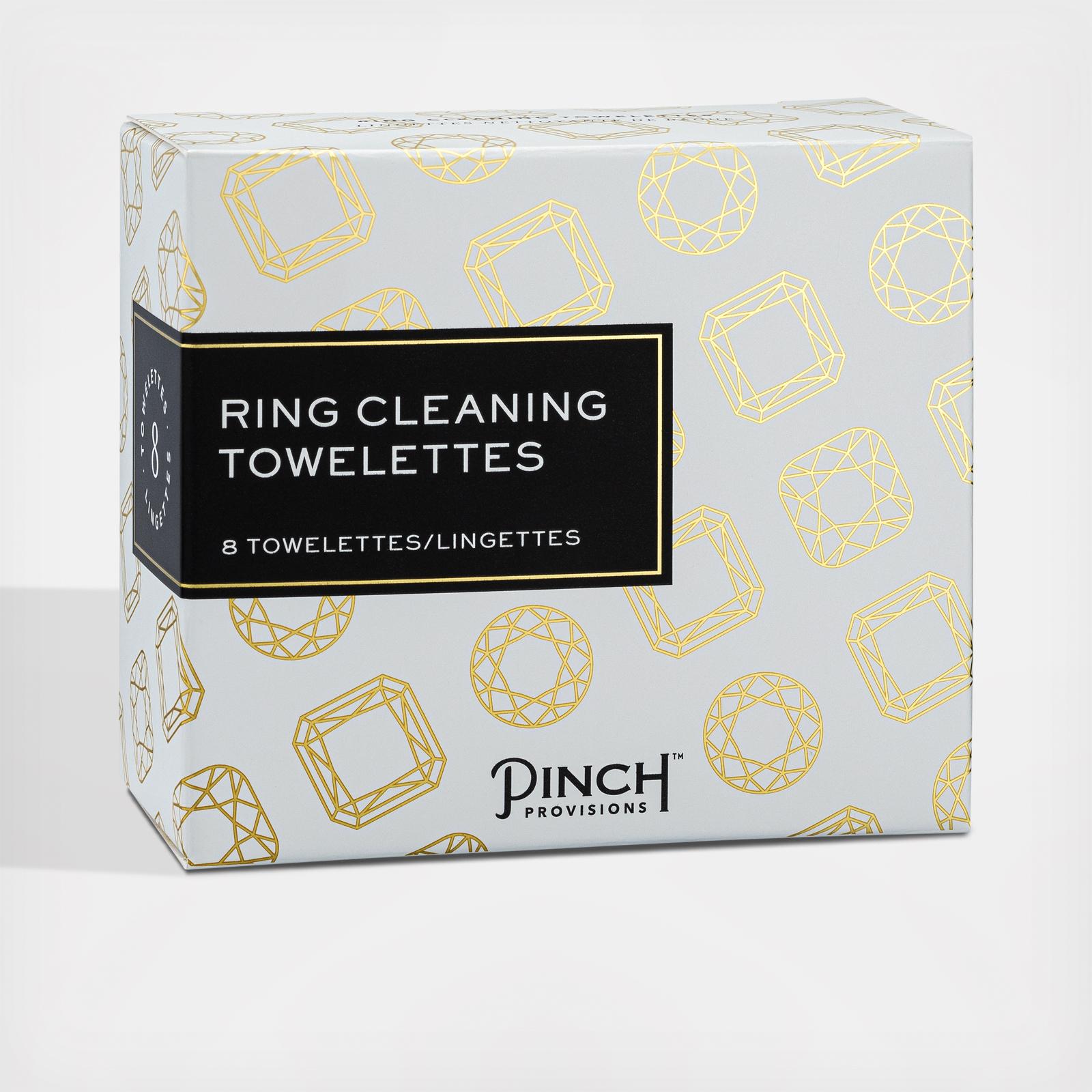 Ring Cleaning Towelettes, Set of 4