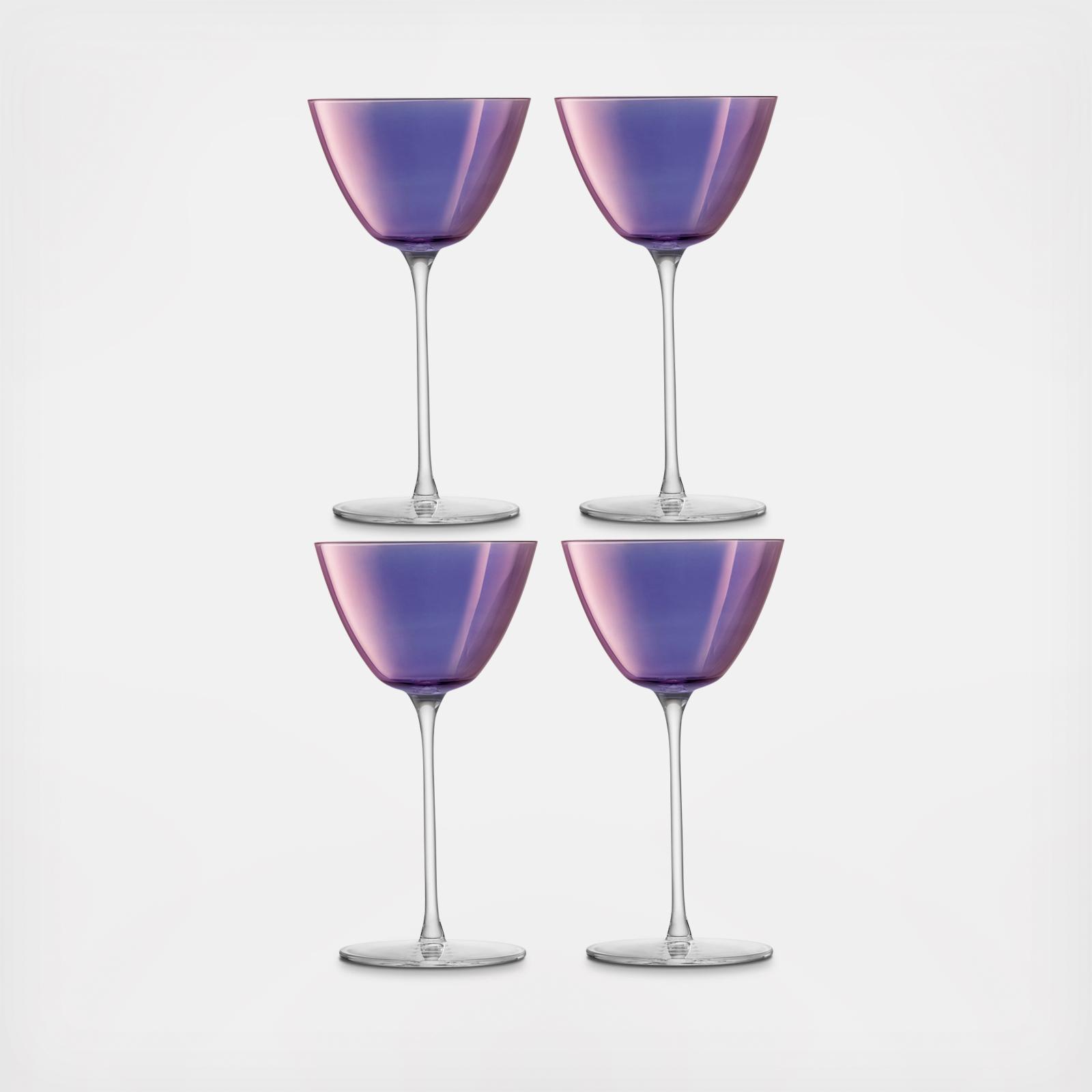 Aurora Martini Glass, Set of 4
