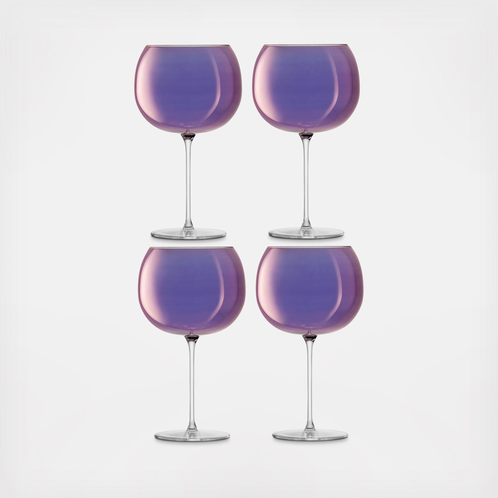Aurora Balloon Glass, Set of 4
