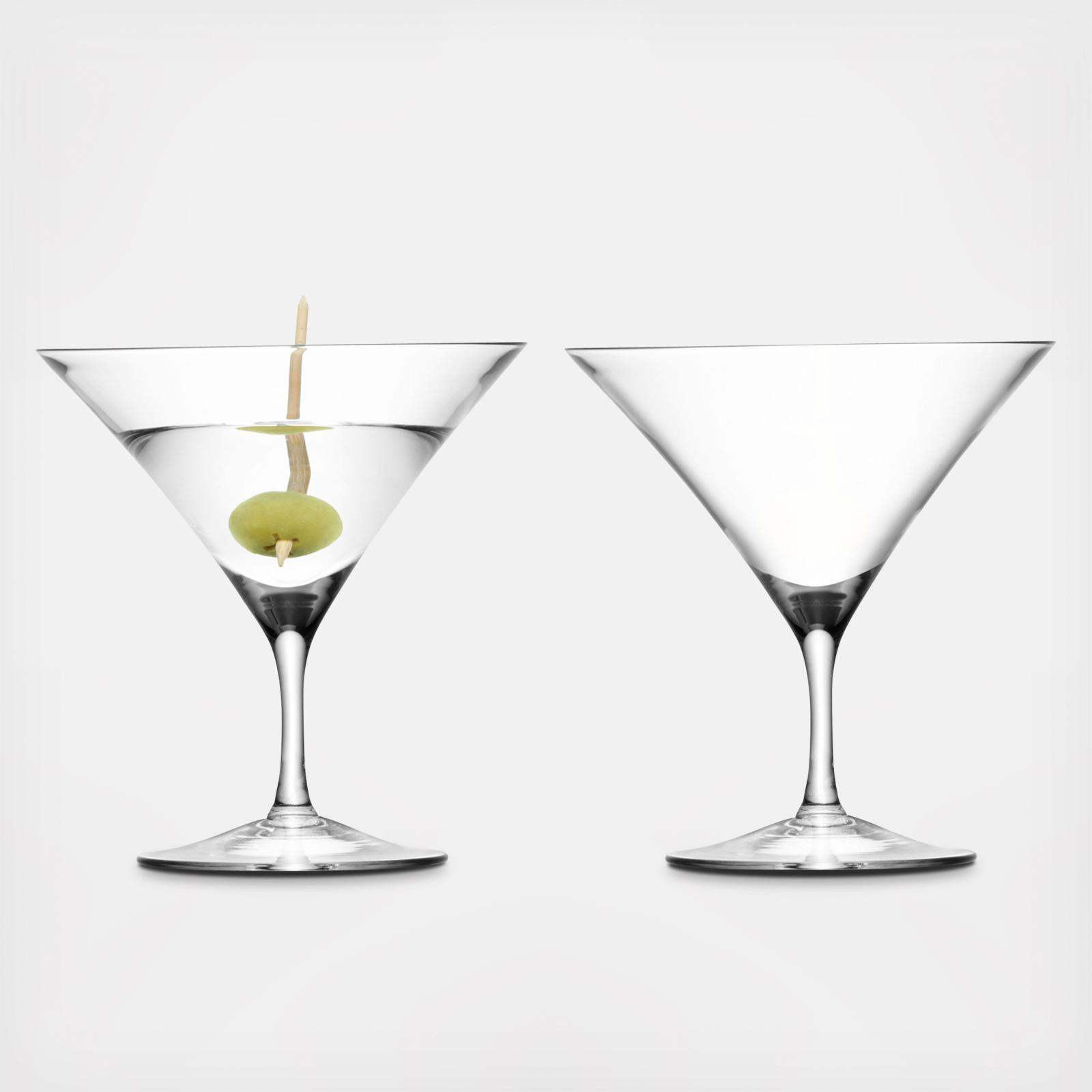 Bar Martini Glass, Set of 2