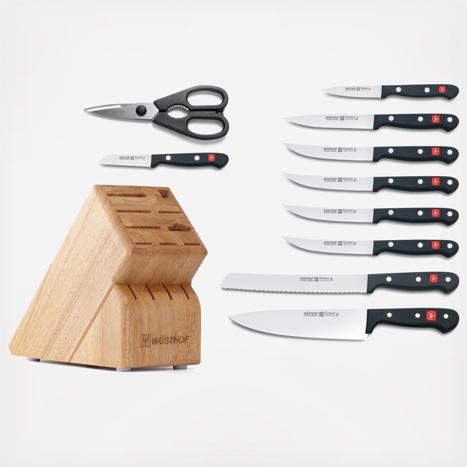 12-Piece Knife Block Essential Set, Gourmet