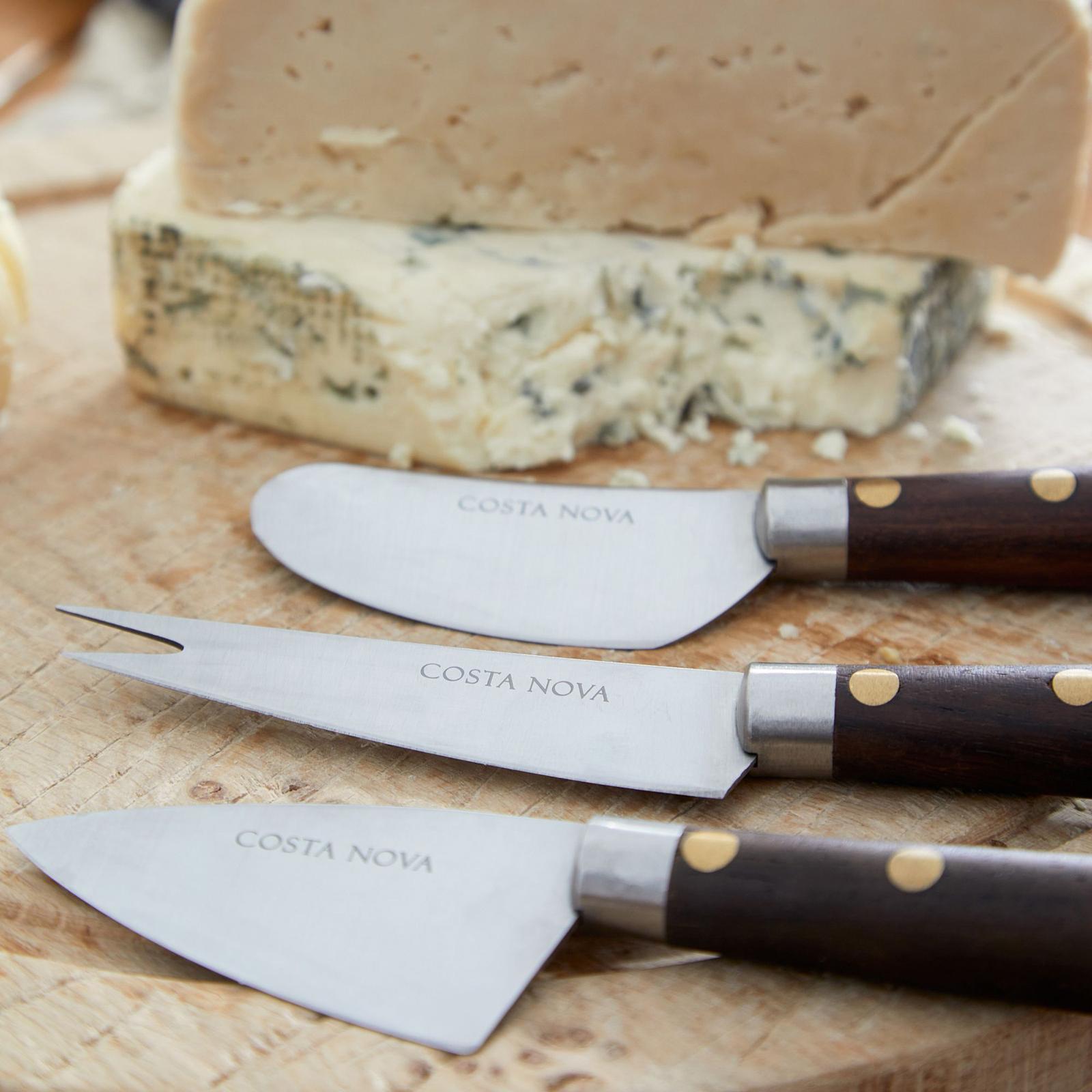 3-Piece Cheese Knife Set