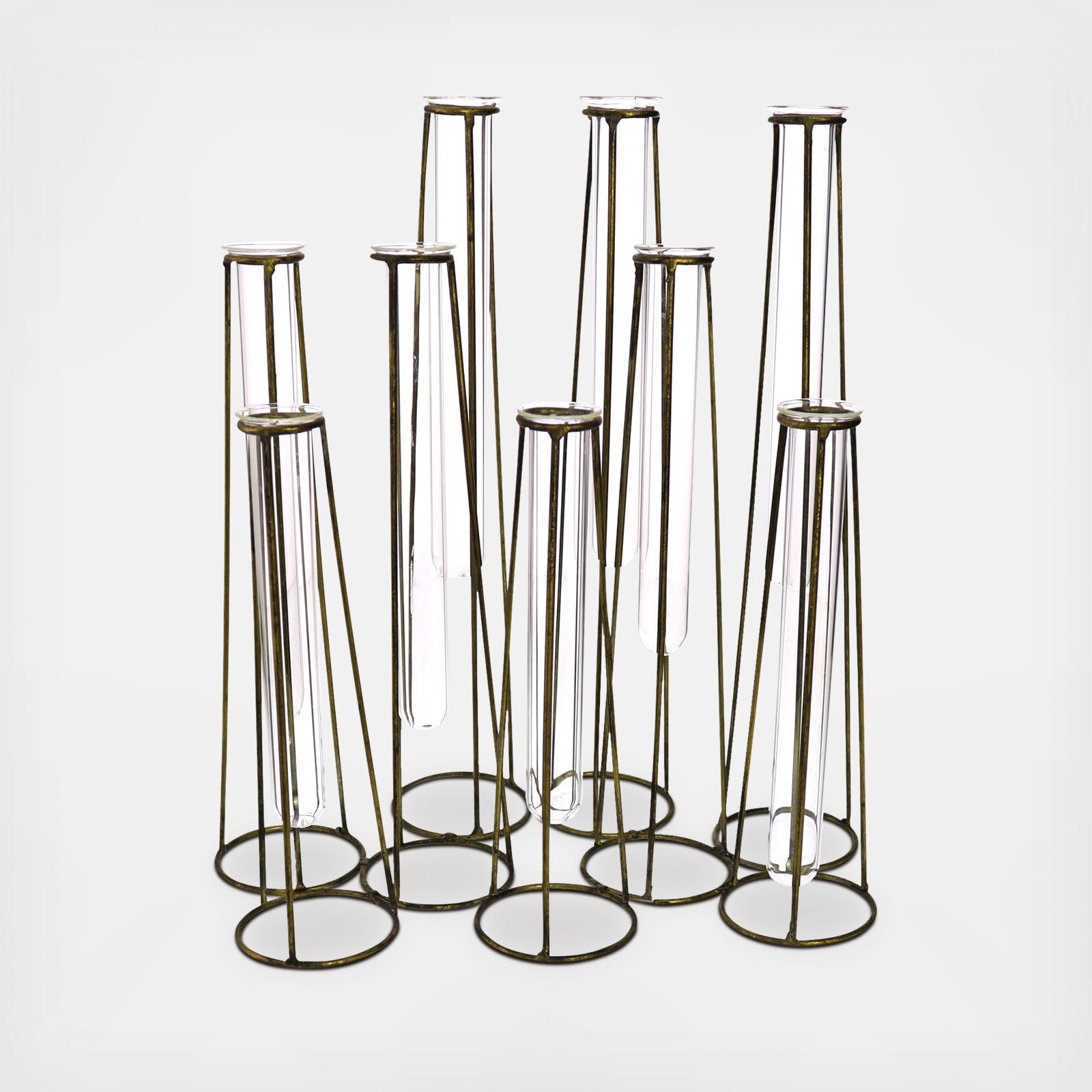Archer 9-Tube Cluster Vase
