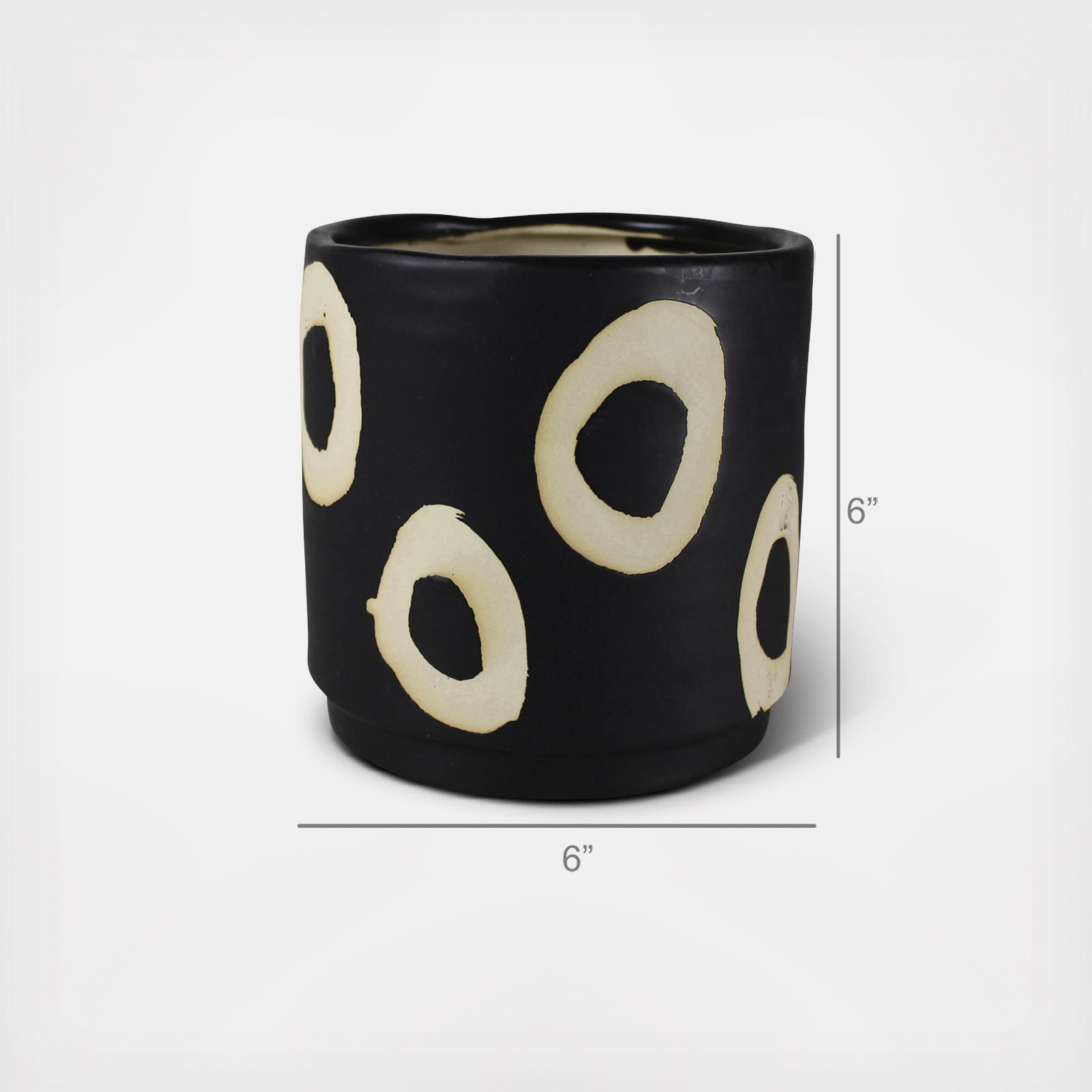 Lulu Large Cachepot, Set of 2