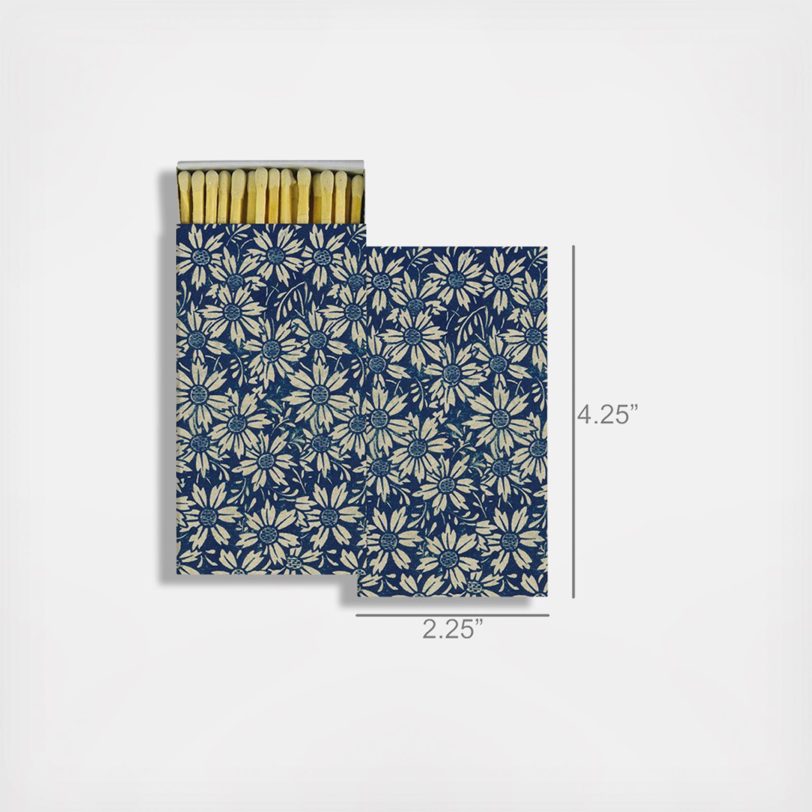 Daisies Match Box, Set of 8