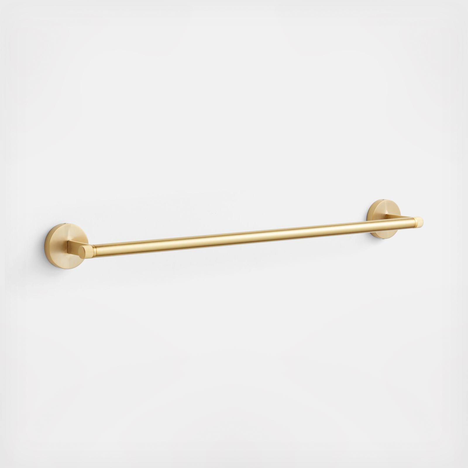 Modern 24" Fluted Bath Towel Bar