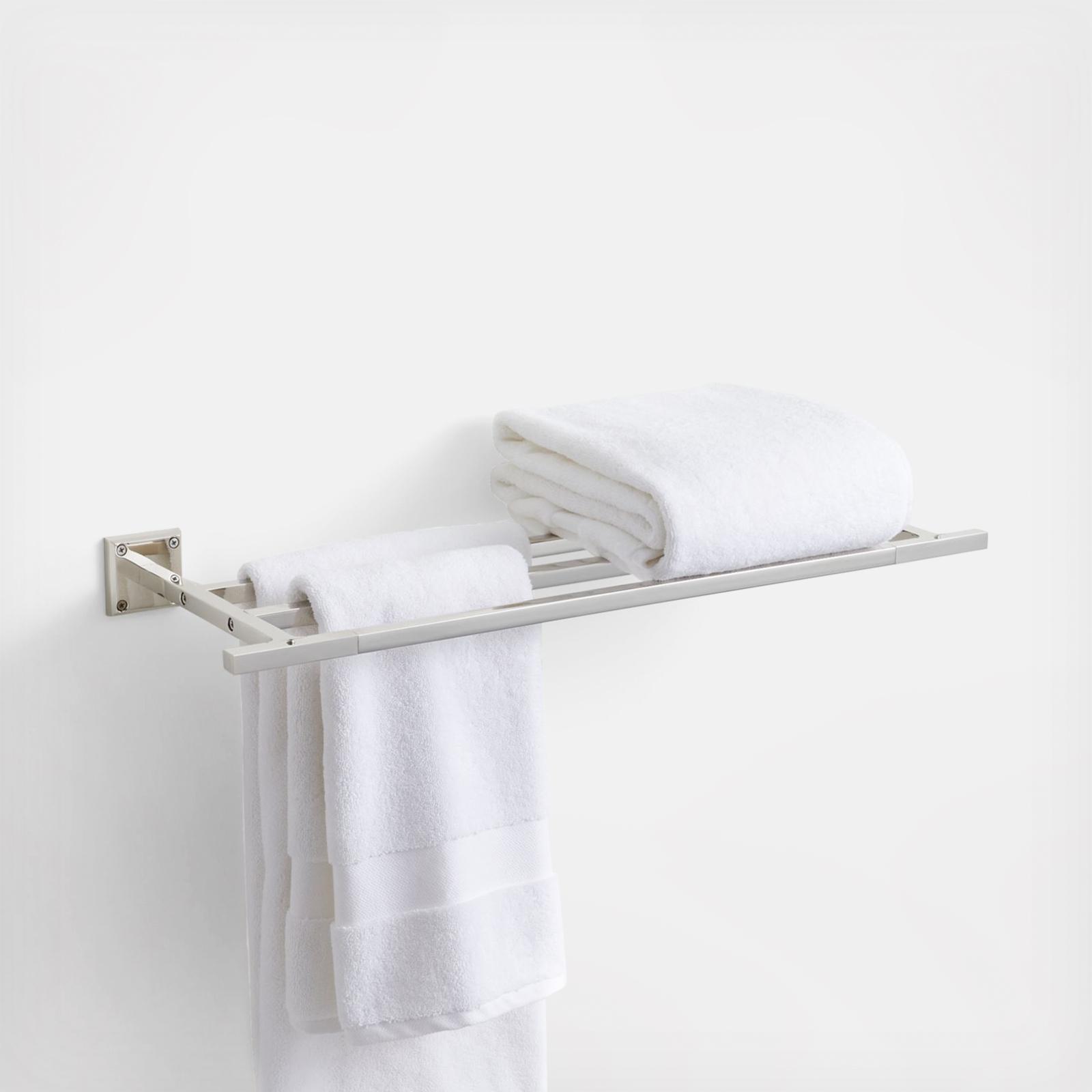 Square Edge Bathroom Towel Rack