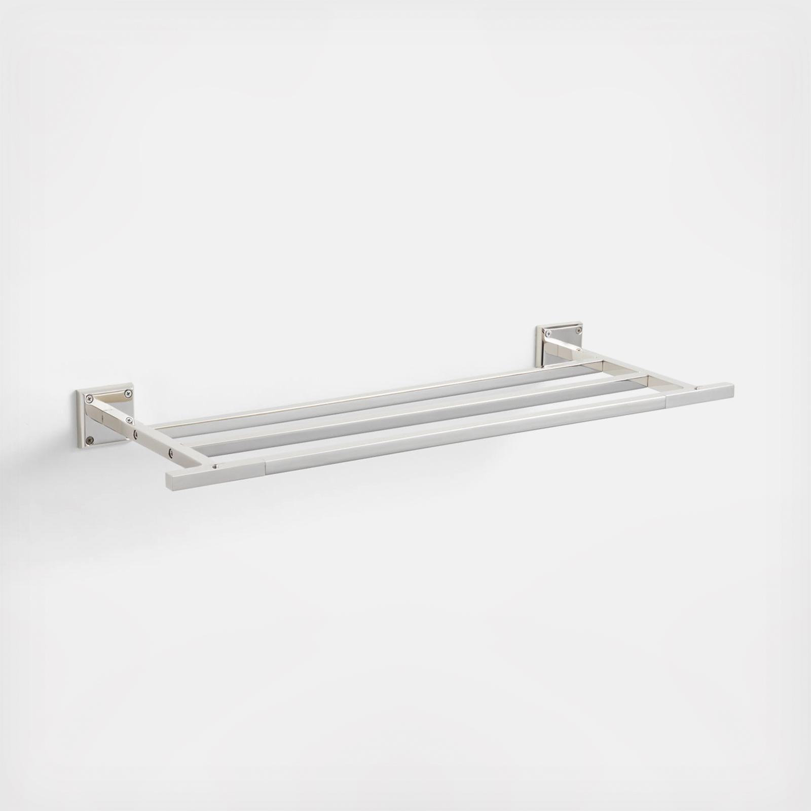 Square Edge Bathroom Towel Rack