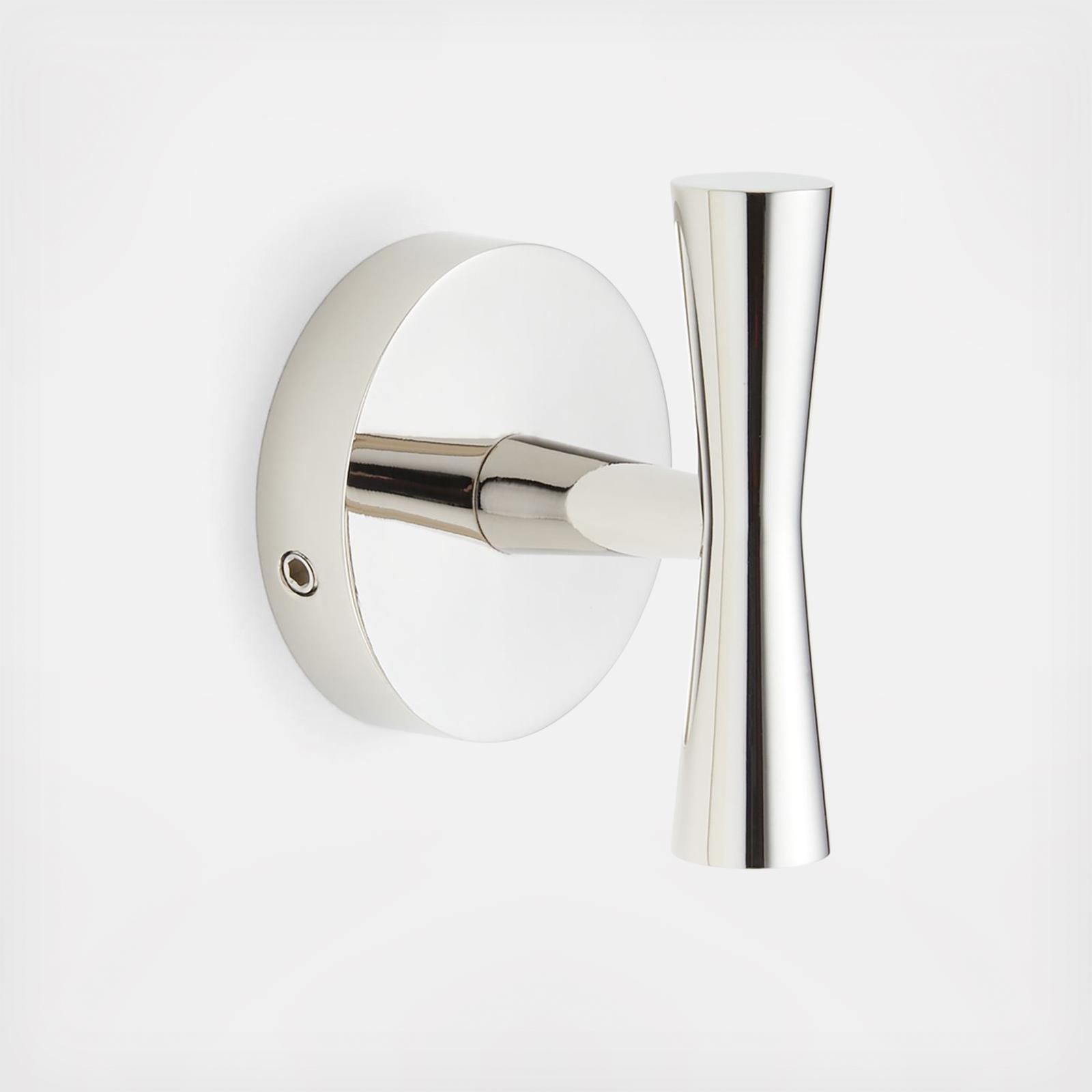 Tapered Bathroom Towel Hook