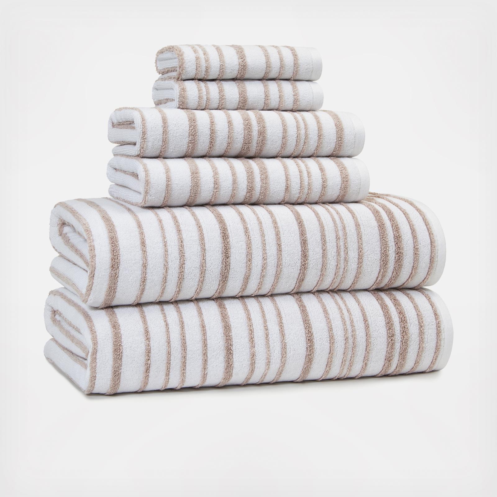 Hudson Stripe Wash Cloth