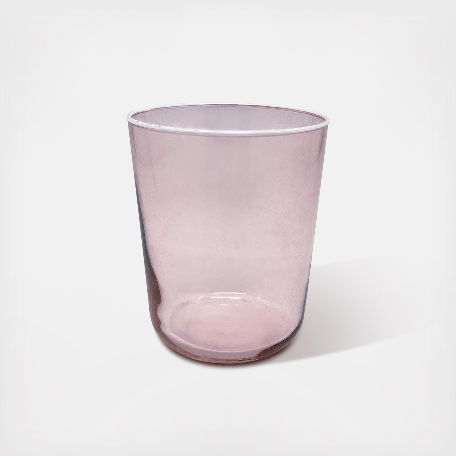 Fine Line Rimmed Double Old Fashioned Glass, Set of 4