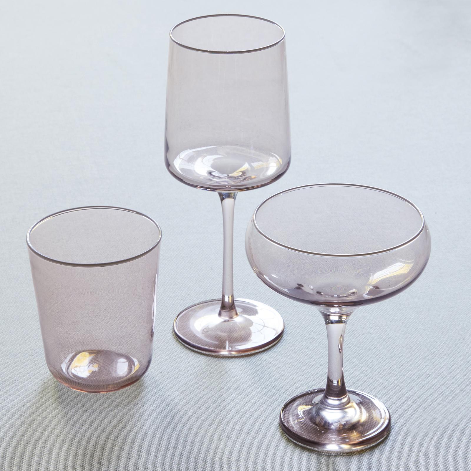 Fine Line Rimmed Wine Glass, Set of 4