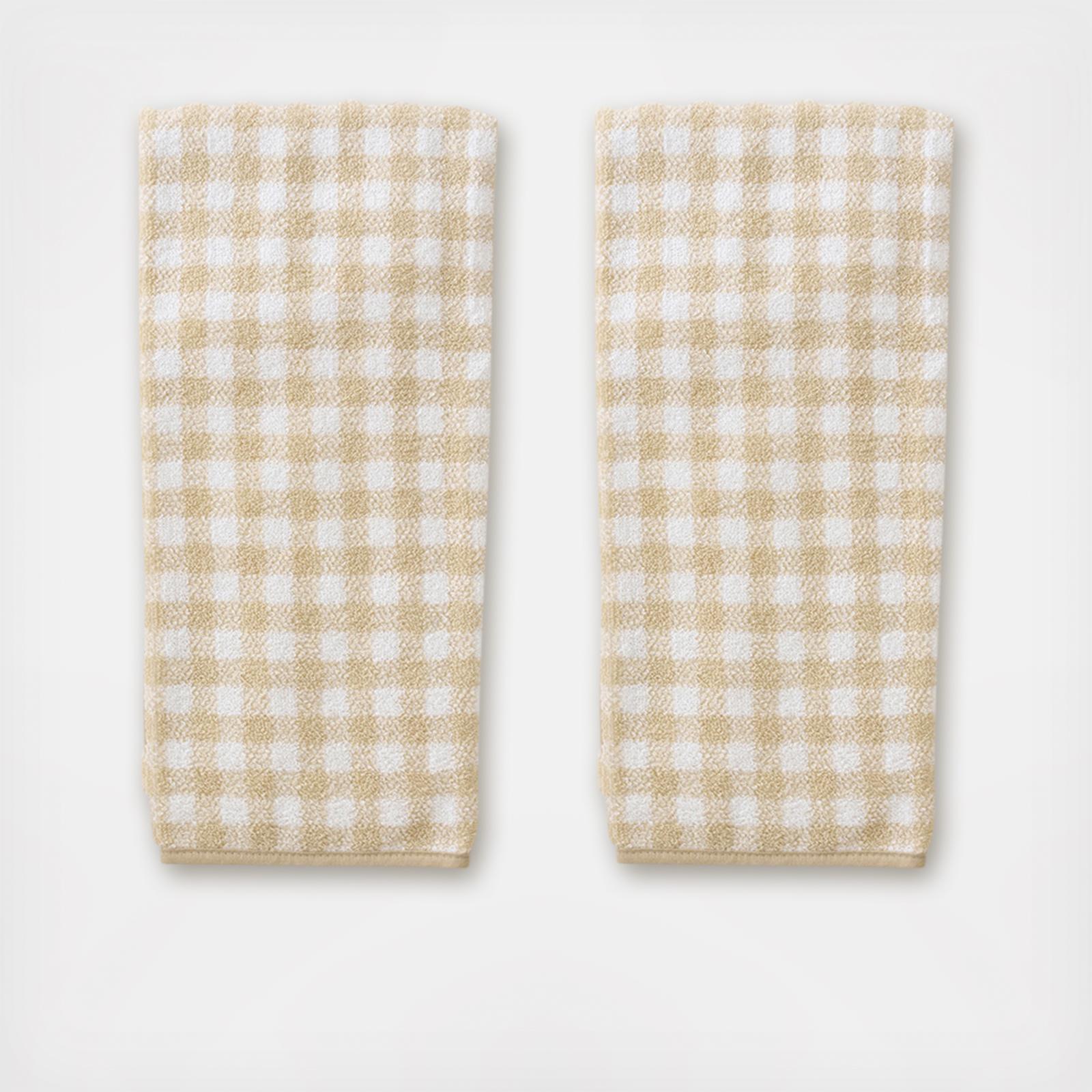 Gingham Hand Towel, Set of 2