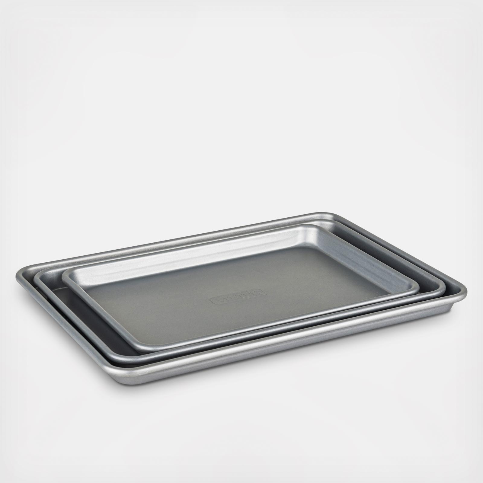 3-Piece Nonstick Baking Sheet Set