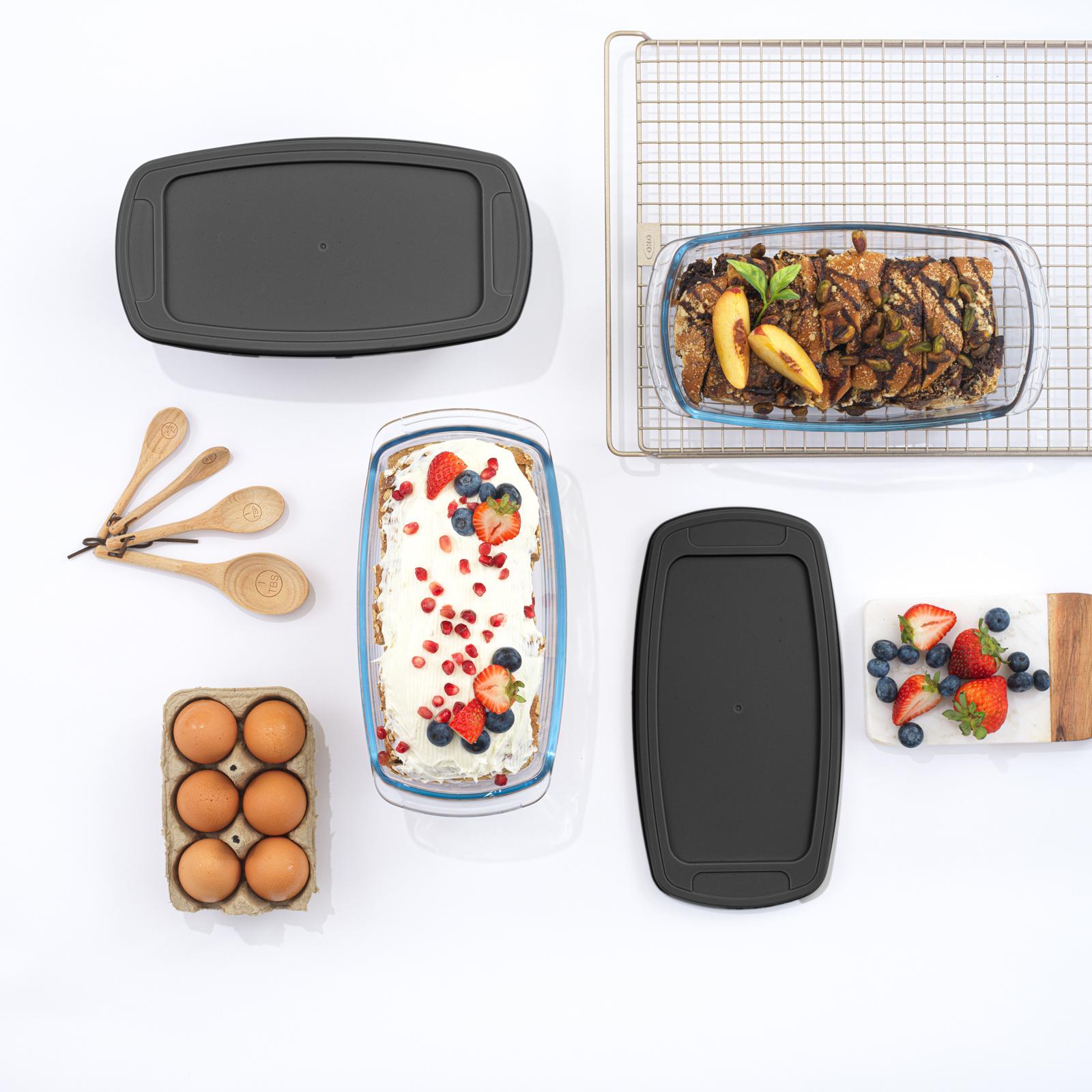 Loaf Pan with Lid, Set of 3