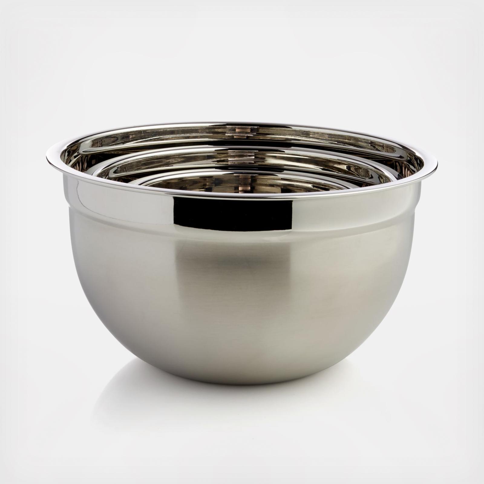 3-Piece Stainless Steel Bowl Set