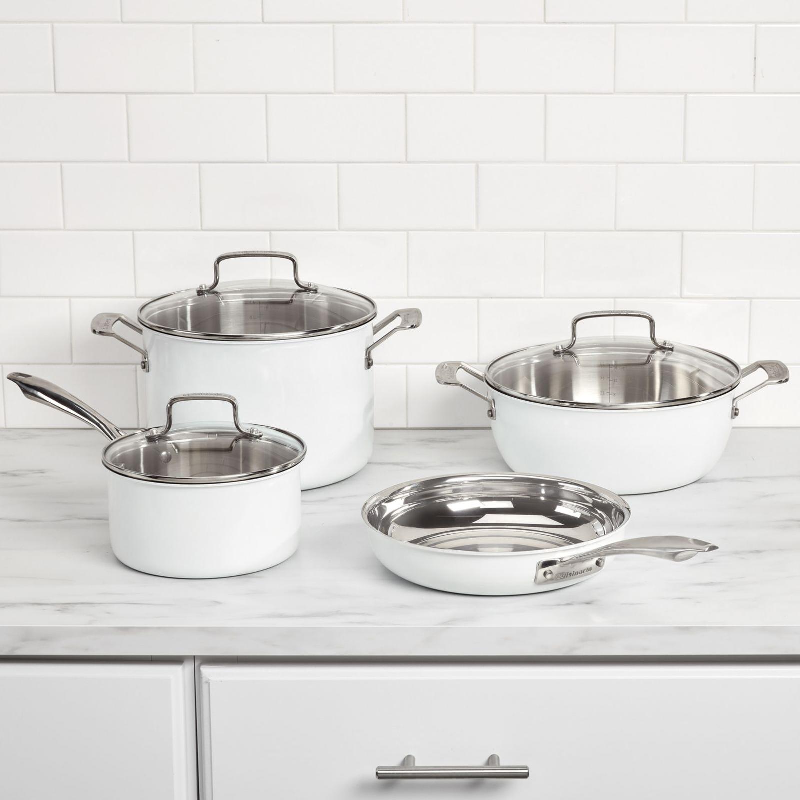 15-Piece Stainless Steel Cookware Set