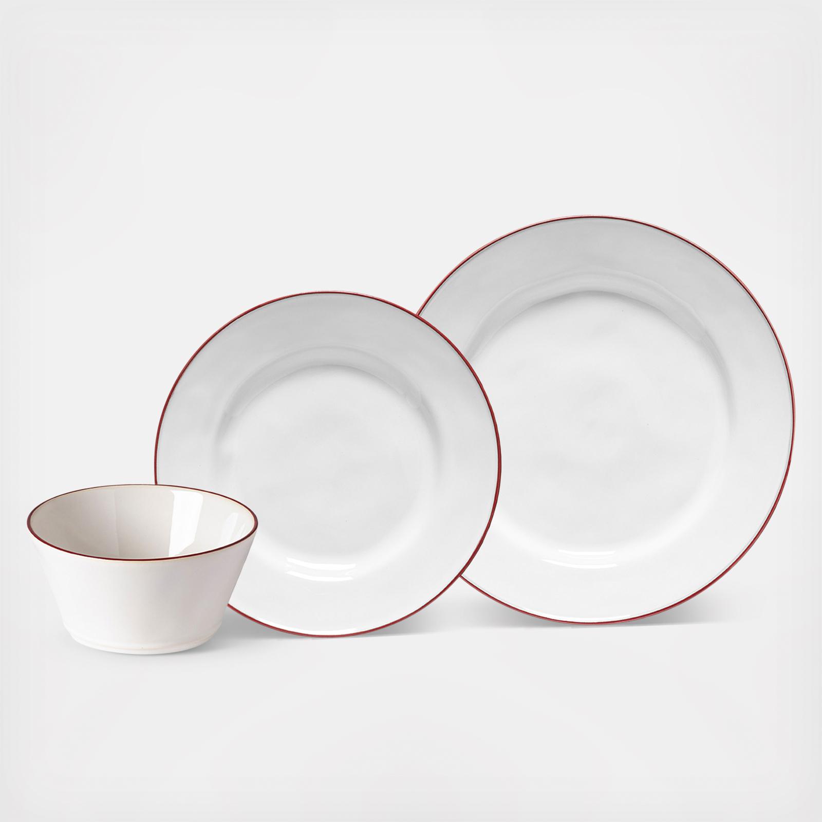 Beja 12-Piece Dinnerware Set with Cereal Bowl, Service for 4