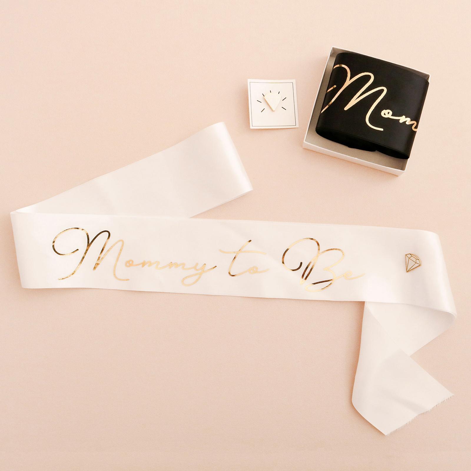 Mommy To Be Baby Shower Sash