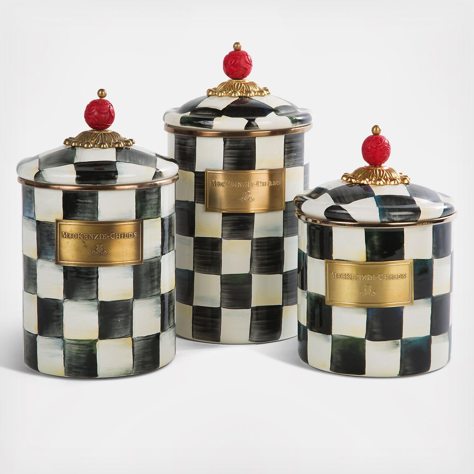 Courtly Check Canister