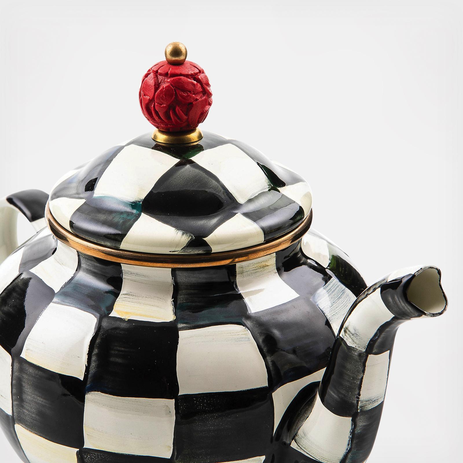 Courtly Check Teapot