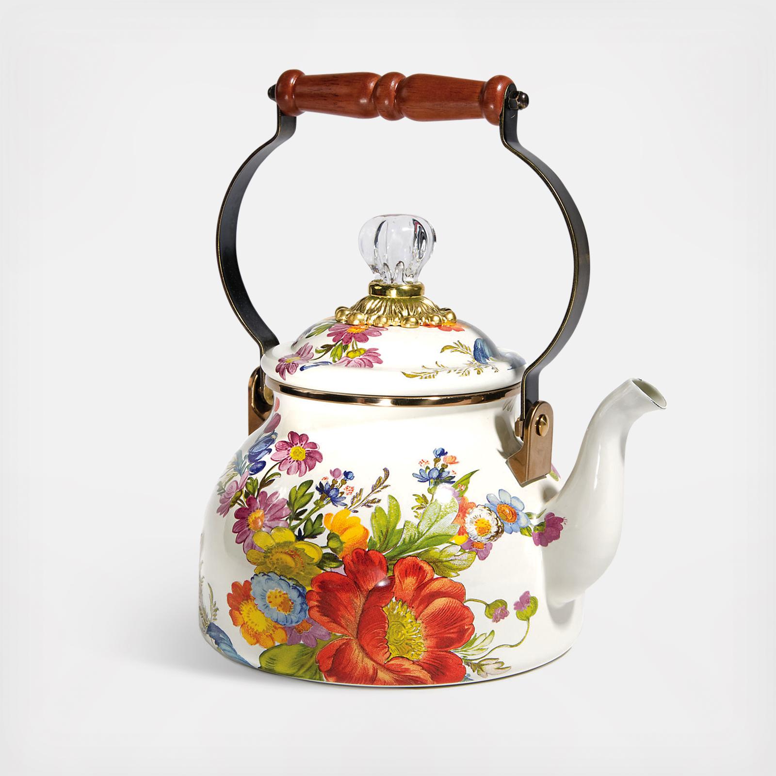 Flower Market Tea Kettle