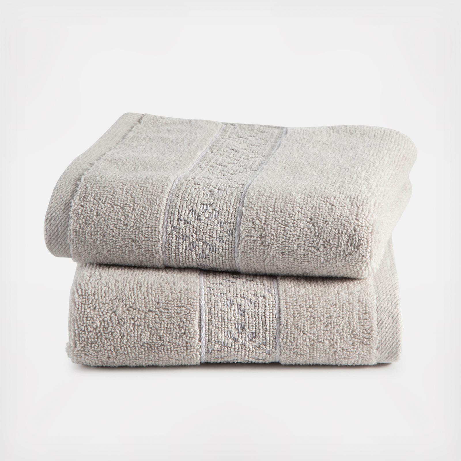 Clean Design Home Anti-Allergen Hand Towel, Set of 2