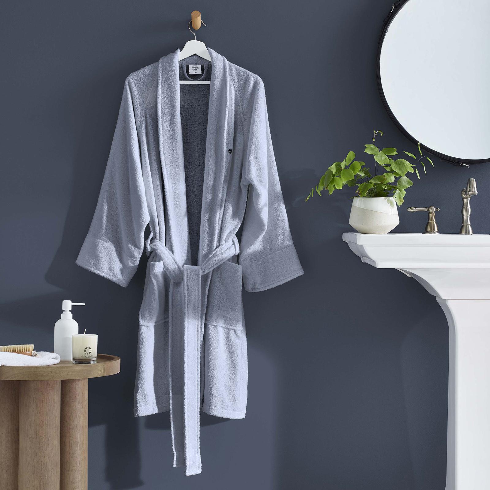 Clean Design Home Low-Lint Terry Bath Robe