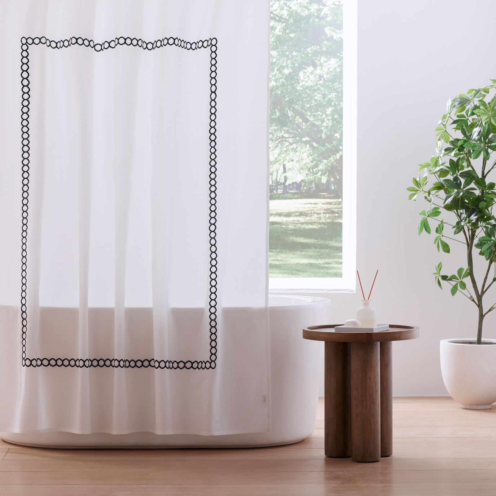 Clean Design Home Anti-Allergen Savoy Shower Curtain