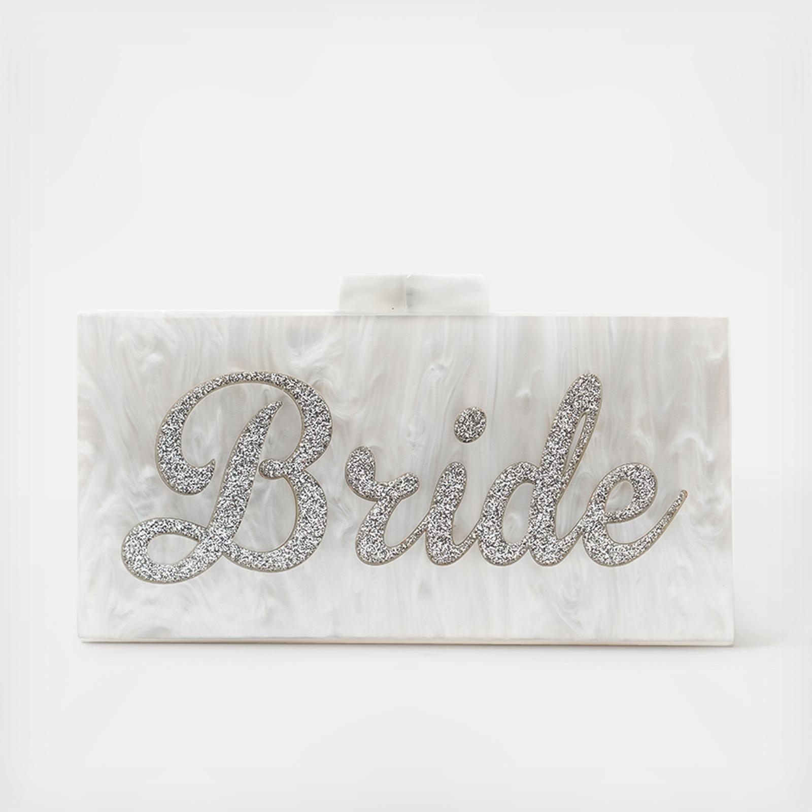 Bride To Be Pearl Acrylic Handbag