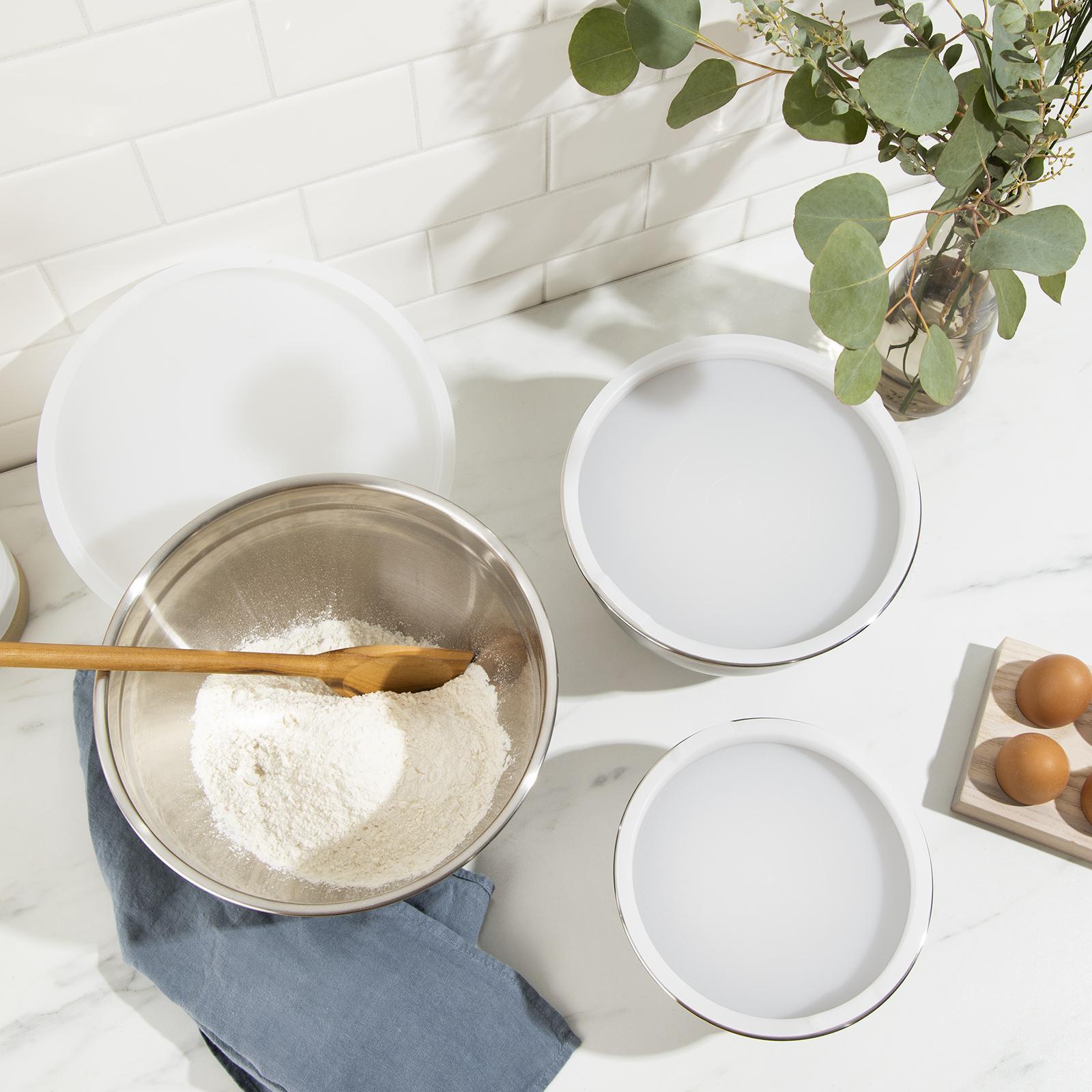 3-Piece Mixing Bowl Set with Lids CTG-00-SMB