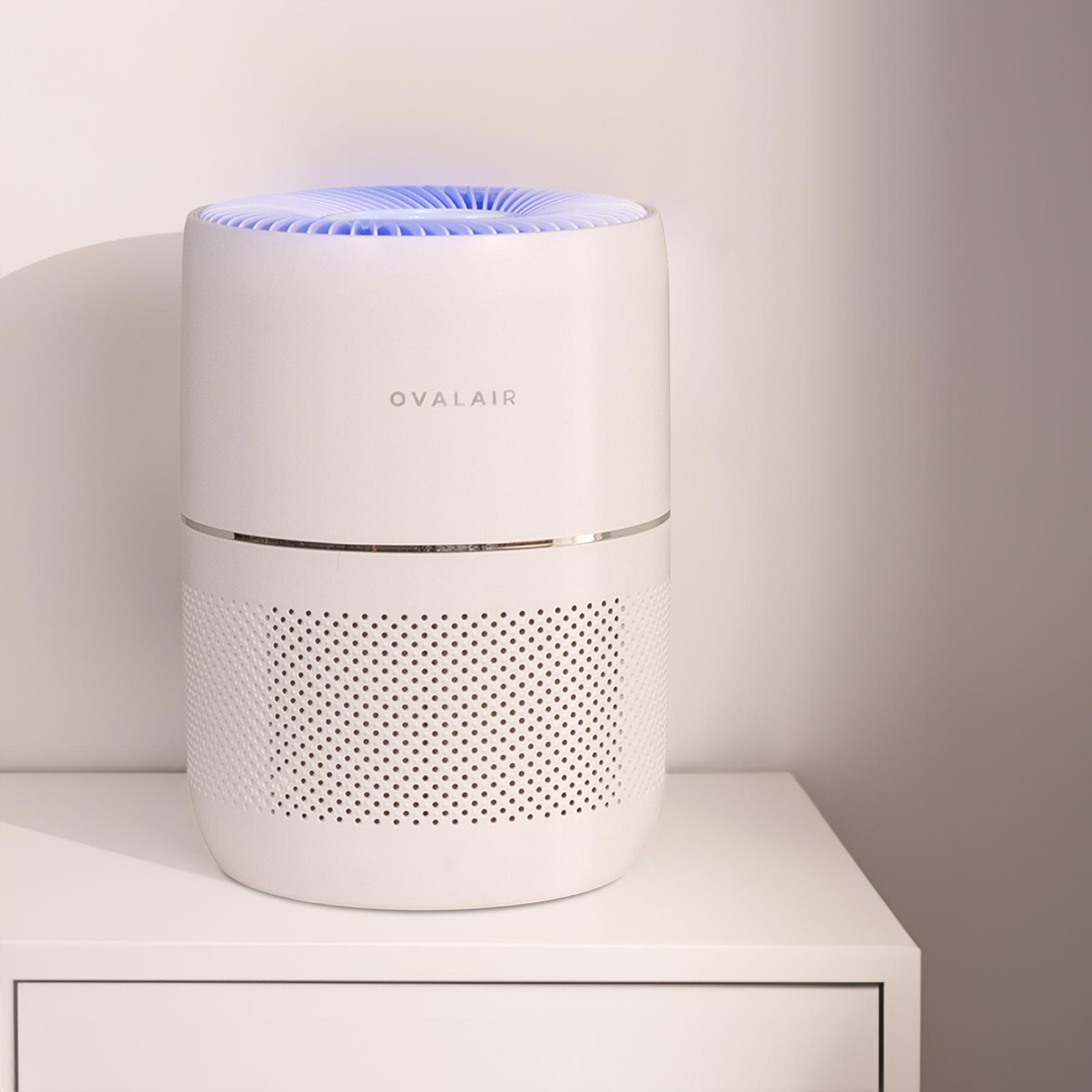 3-Stage H13 Smart True HEPA Desk Air Purifier for Rooms