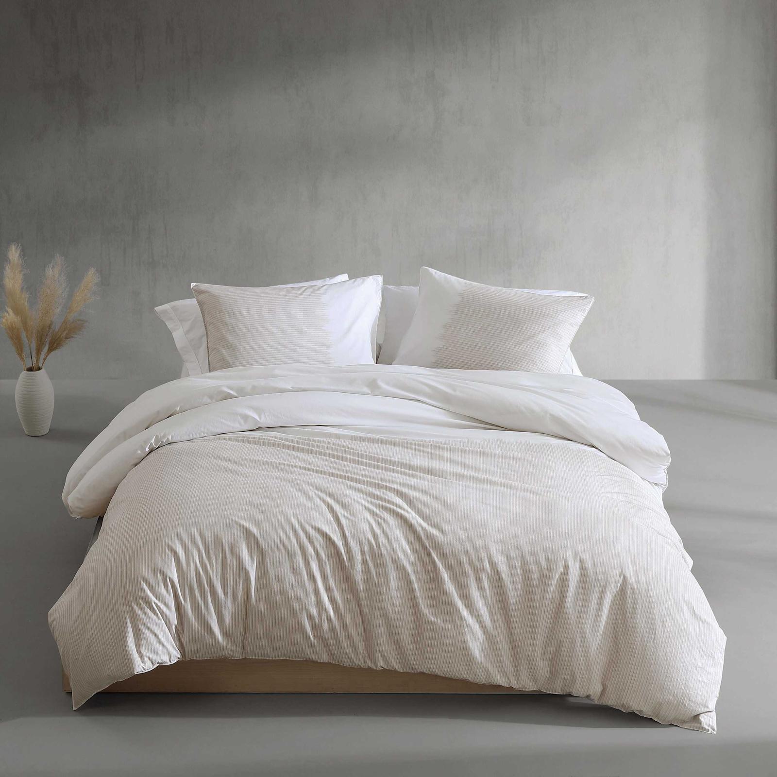 Ikat Pinstripe 3-Piece Comforter Set