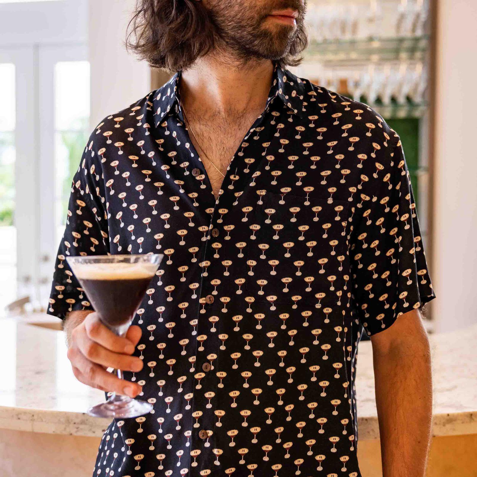 The Buzz Around Town Short Sleeve Men's Shirt