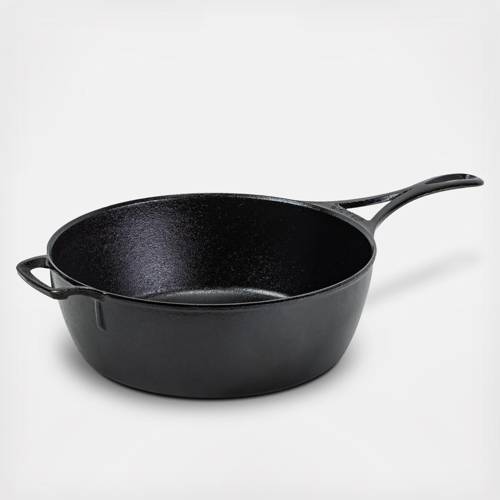 Blacklock Triple Seasoned Deep Skillet with Lid