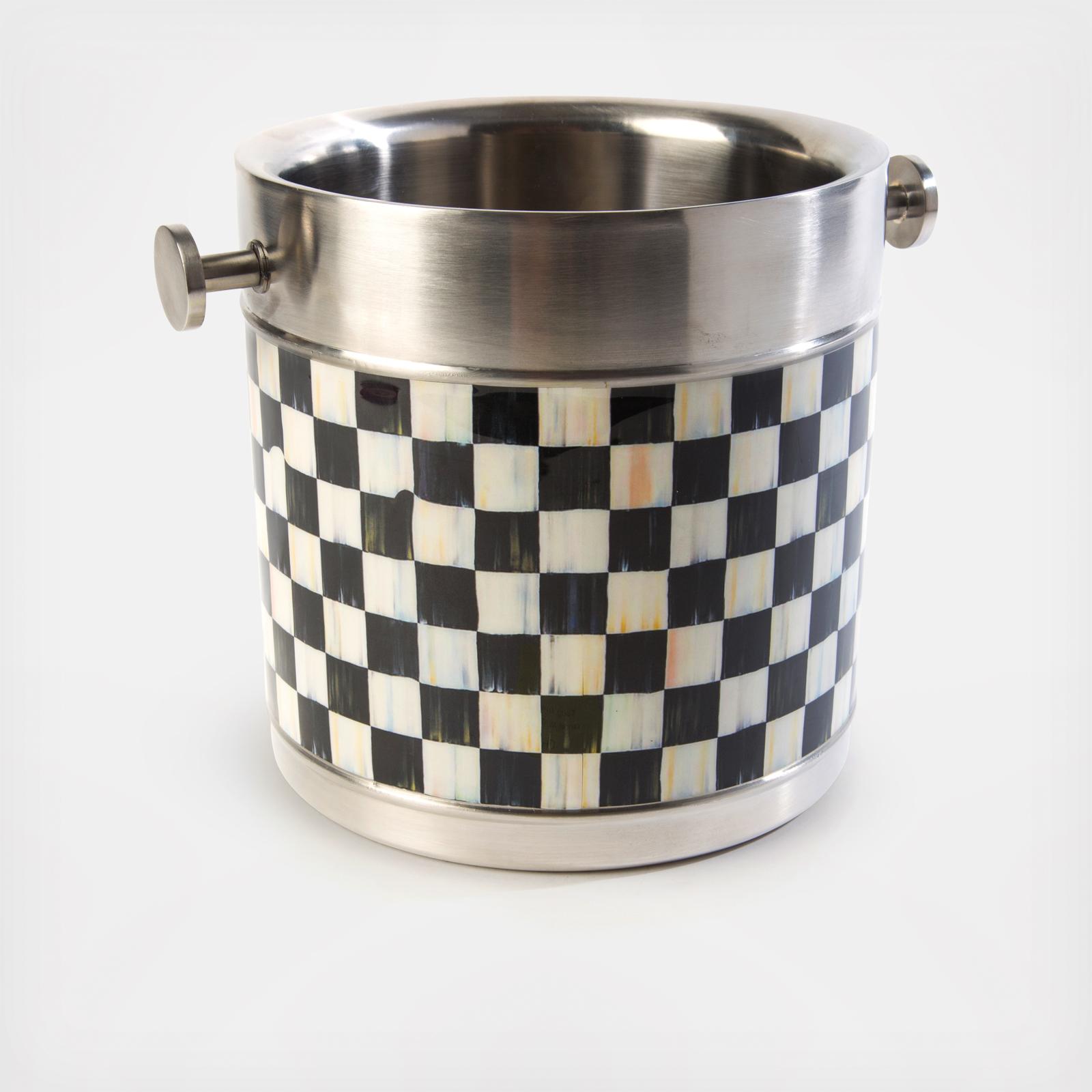 Courtly Check 3260 Enamel Ice Bucket