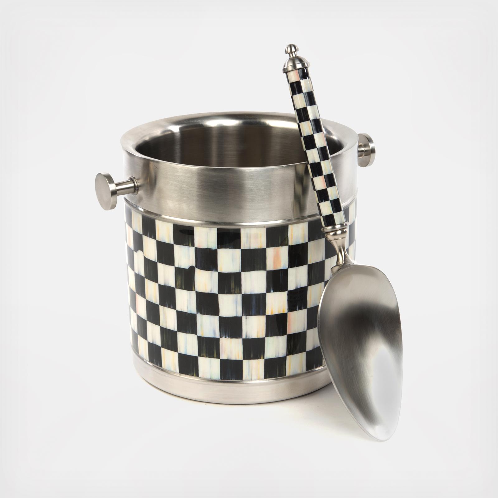 Courtly Check 3260 Enamel Ice Bucket