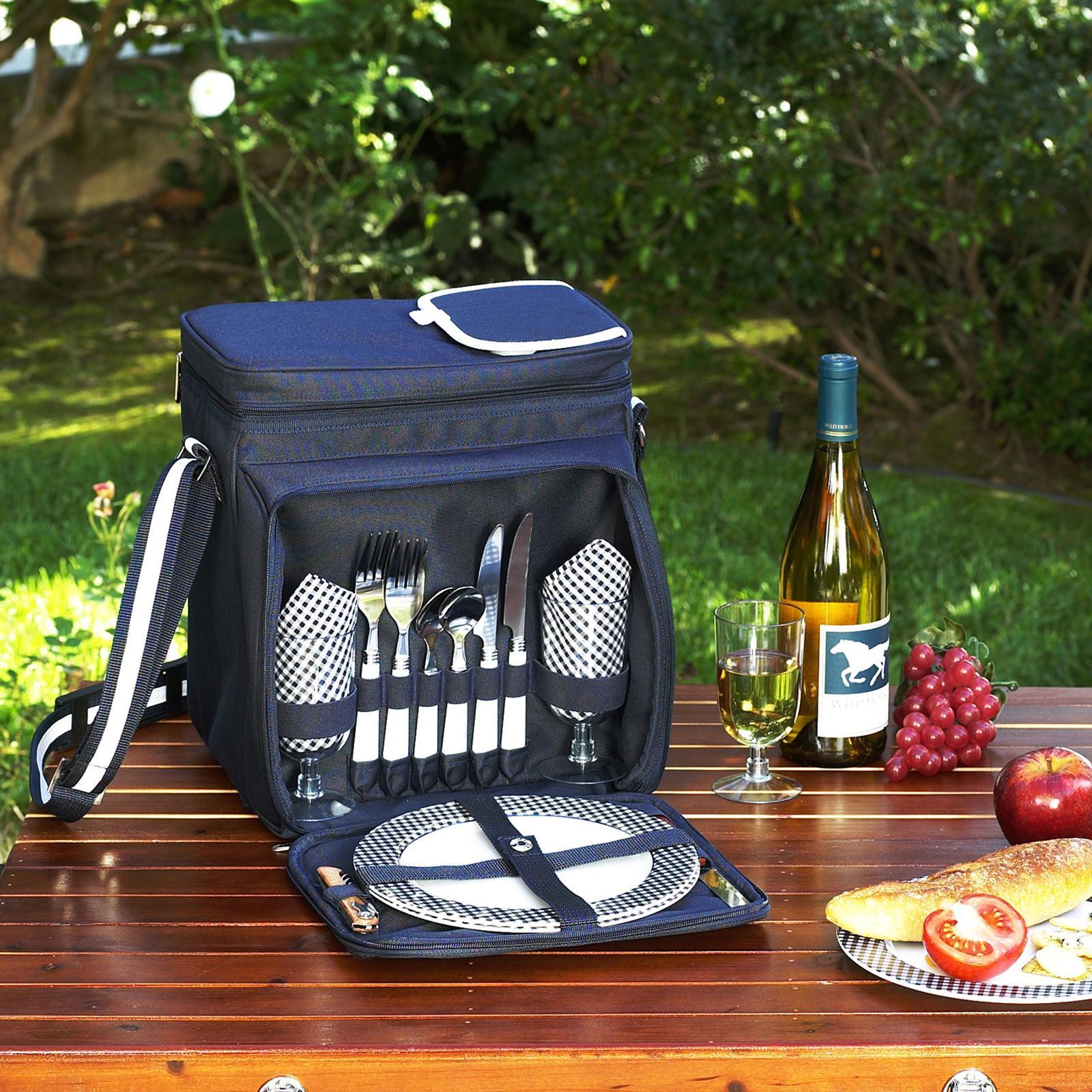 Equipped 2-Person Insulated Picnic Set
