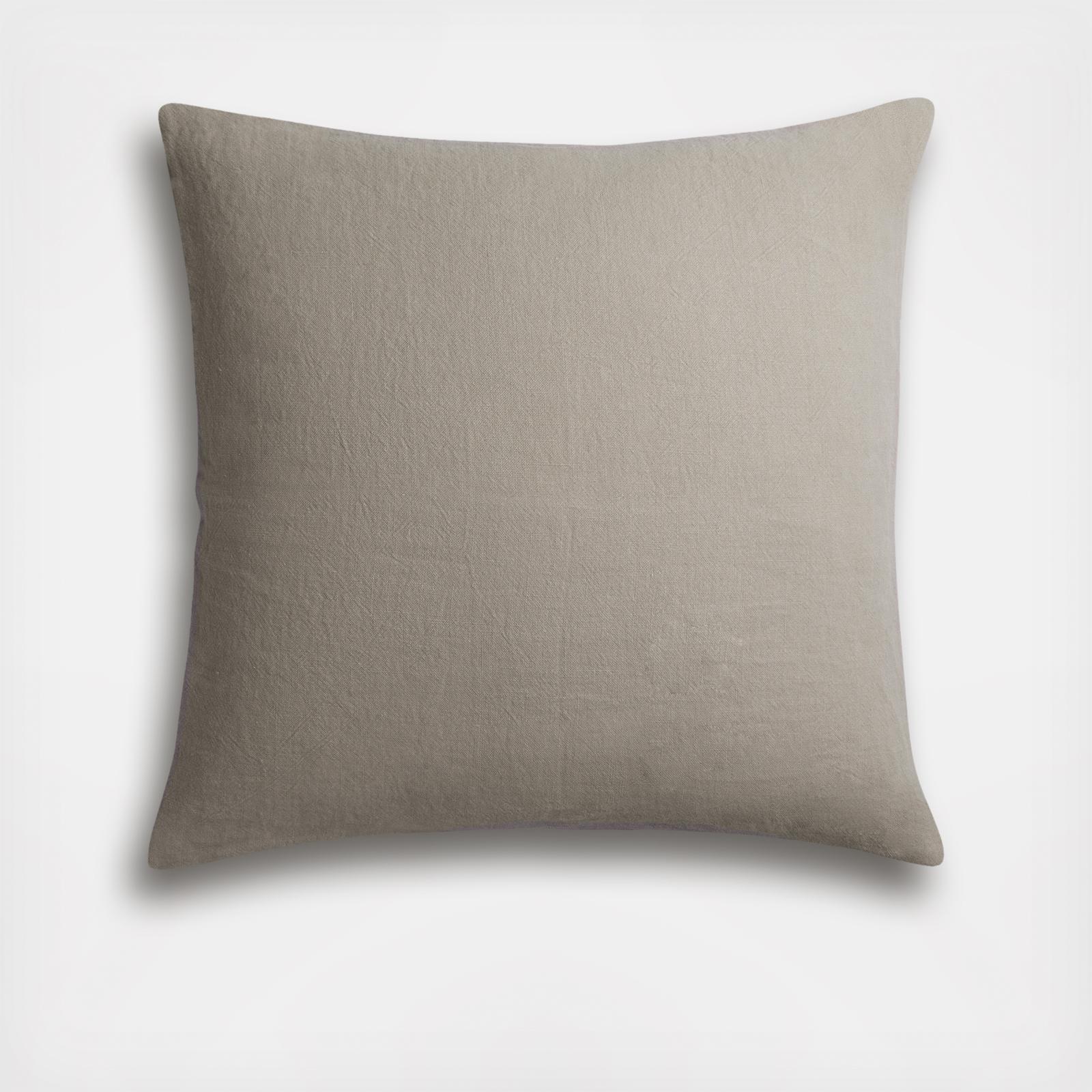 Vintage Linen Euro Pillow Cover