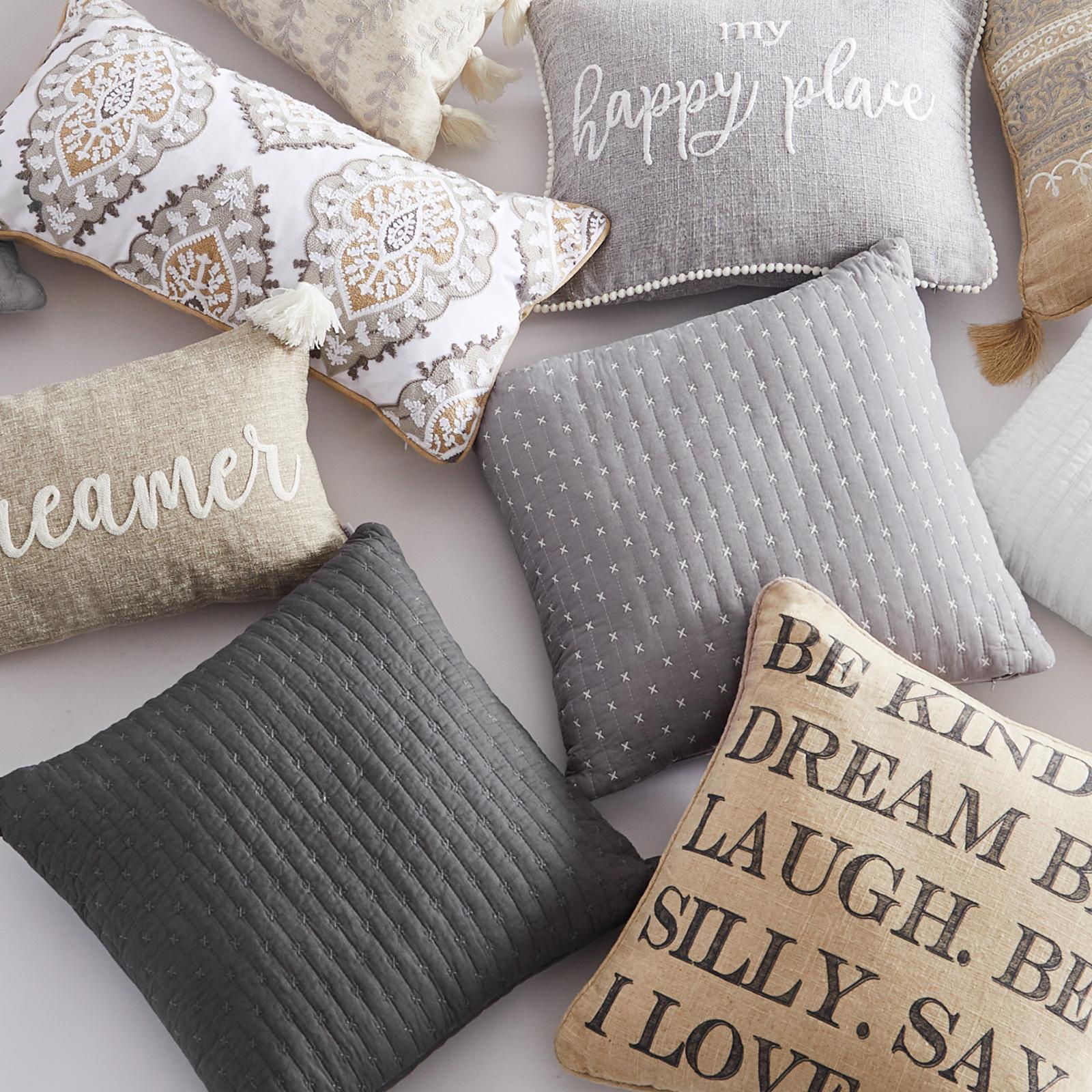 Cross Stitch Decorative Pillow