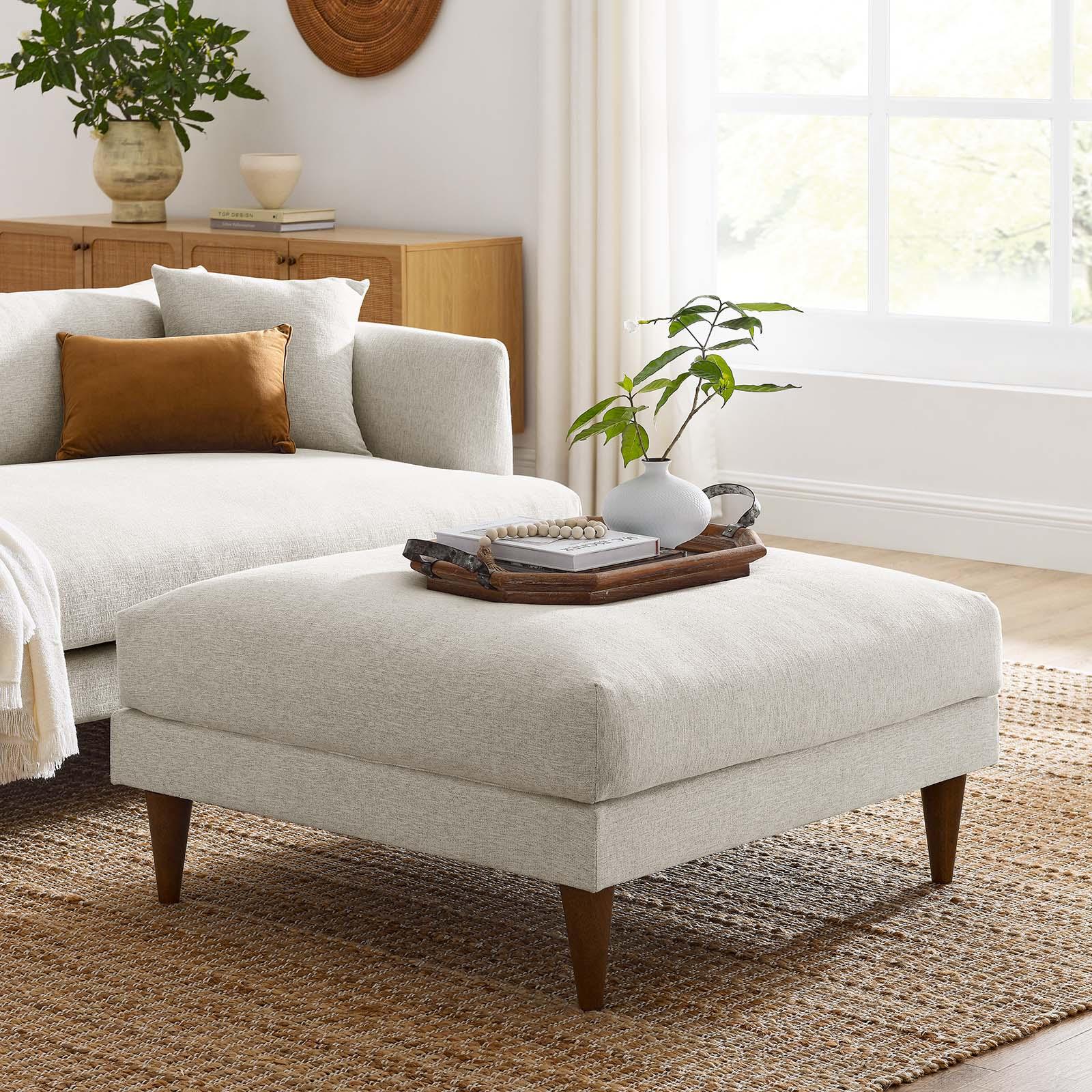 Zoya Overstuffed Ottoman