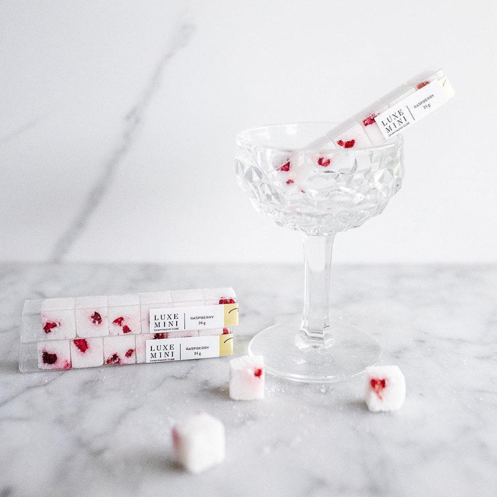 Raspberry Stick Mixology Cube, Set of 2