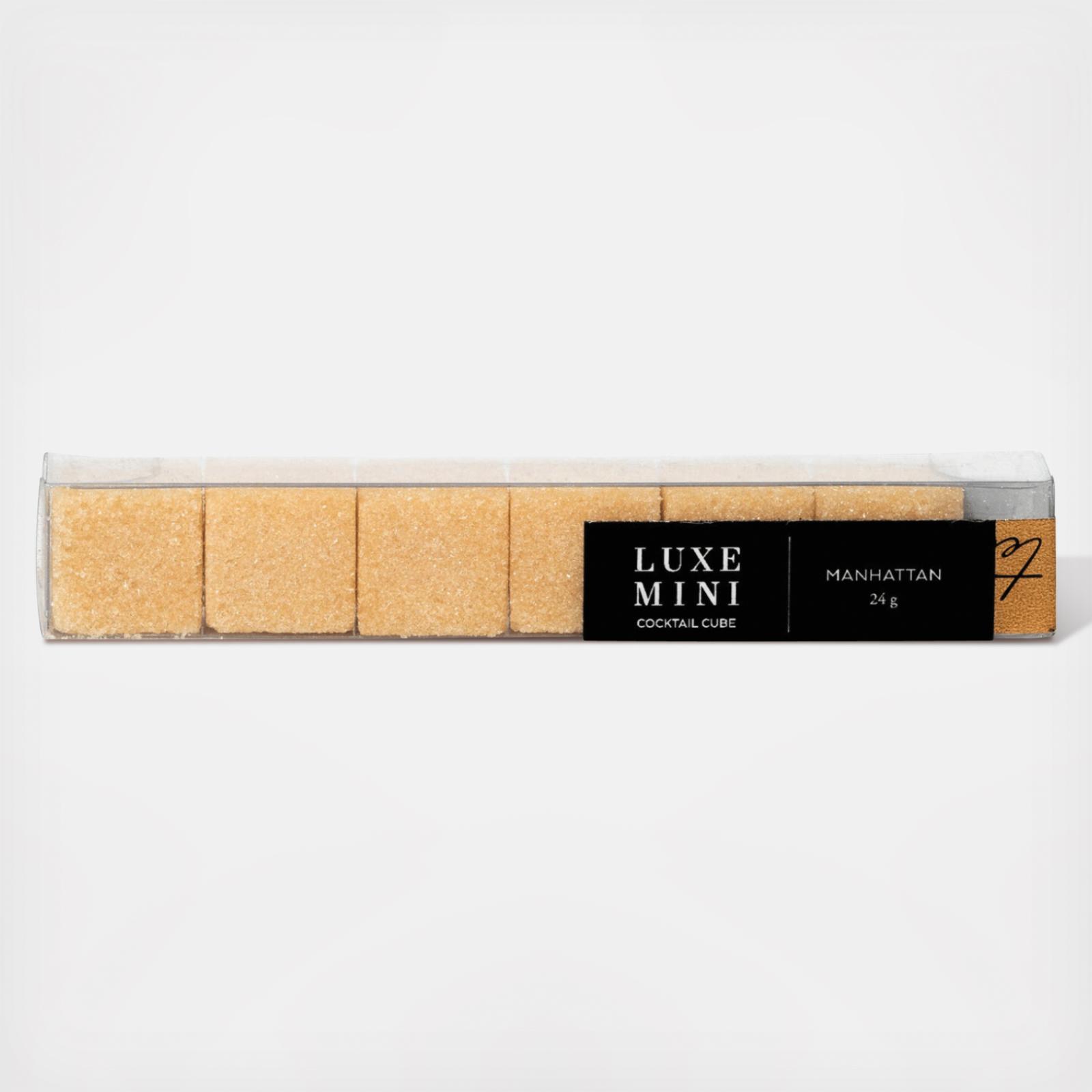 Manhattan Mini Mixology Cube, Set of 4